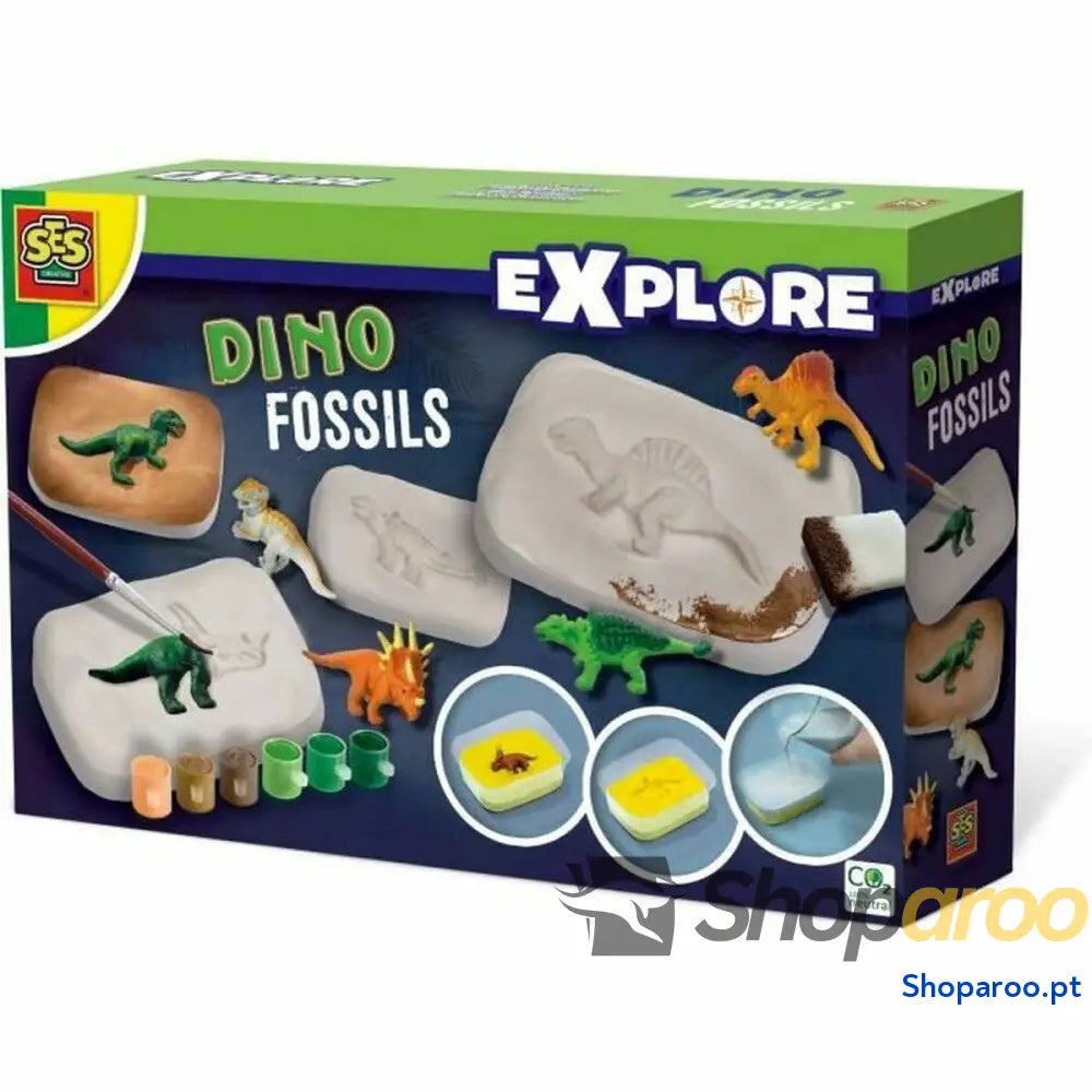 Jogo de Ciência SES Creative Dinosaur Fossils (1 Peça)