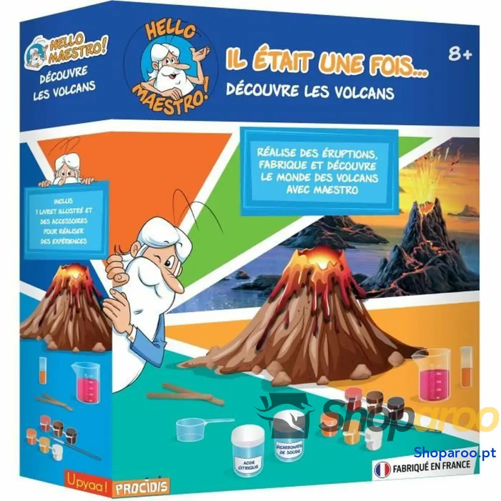 Jogo de Ciência Silverlit Decouvre les Volcans