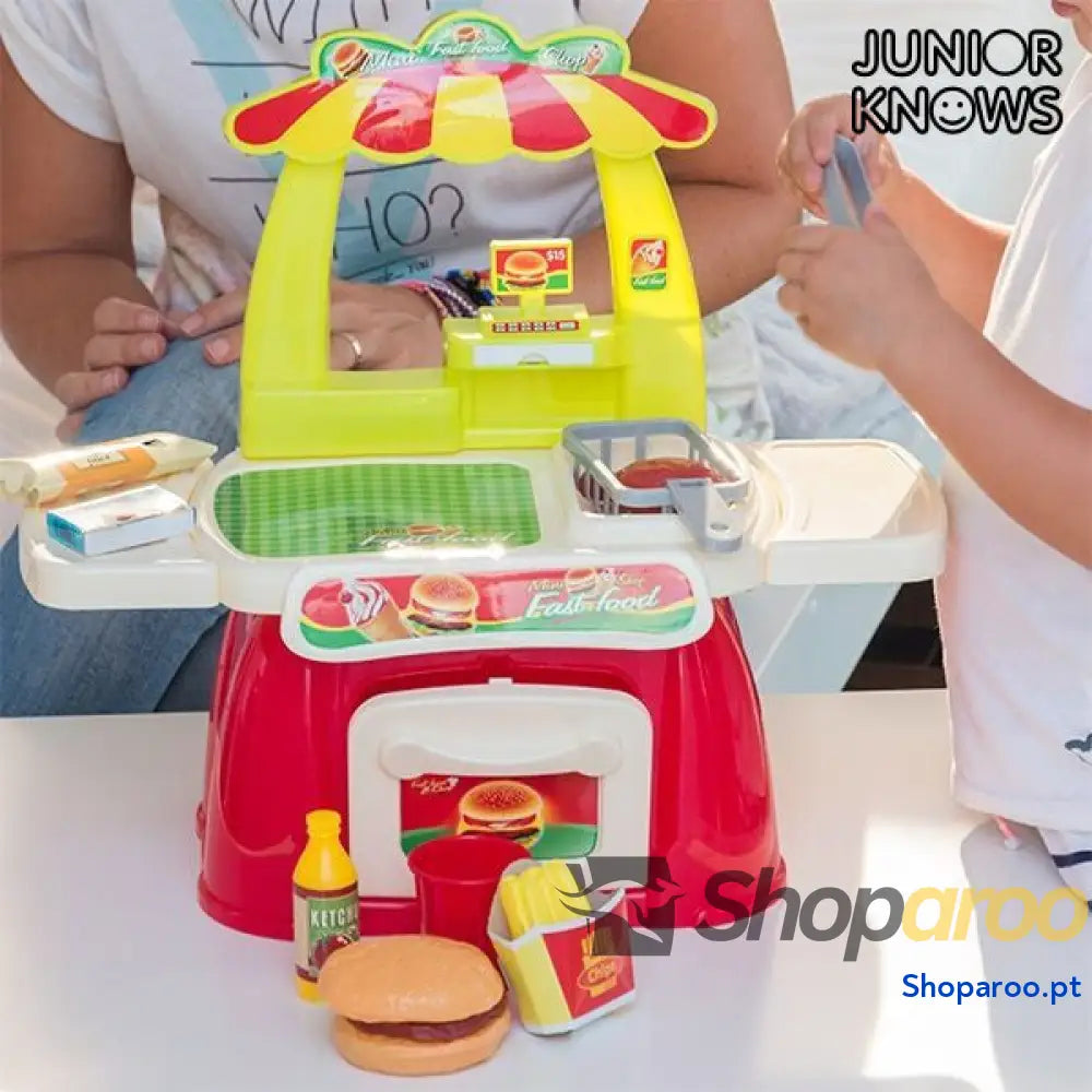 Jogo de Comida Rápida com Acessórios