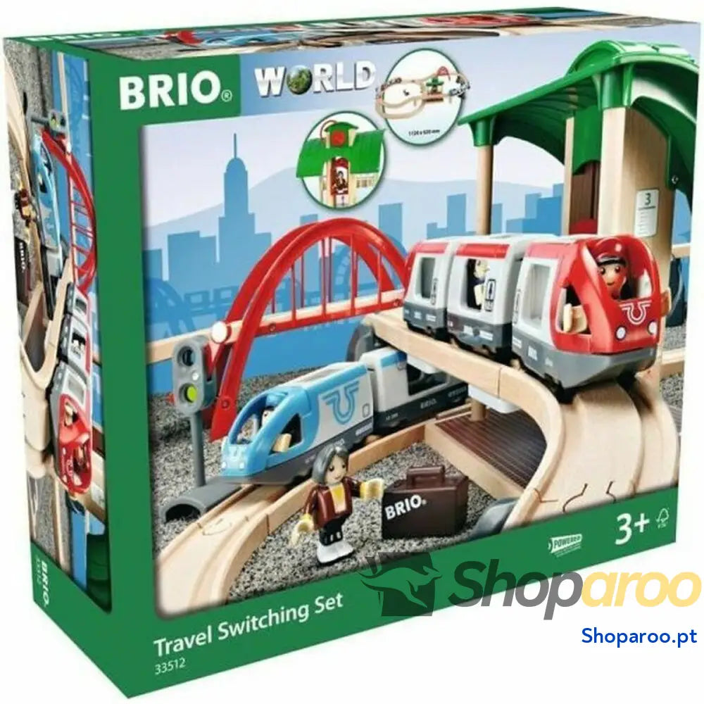 Jogo de Construção Brio Travelers Platform Tour Multicolor 42 Peças