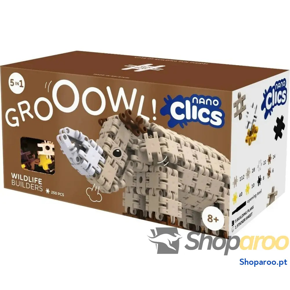 Jogo de Construção Clics NC006 250 Peças