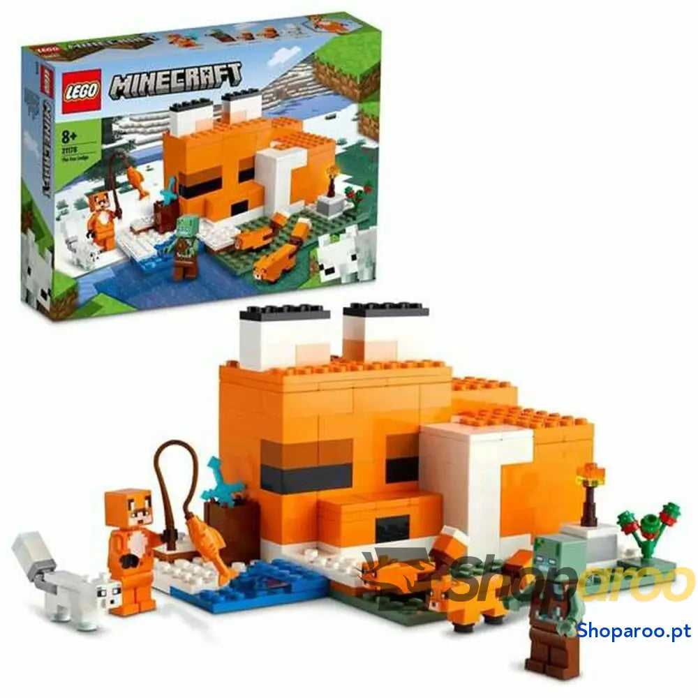 Jogo de Construção com Blocos Lego Minecraft