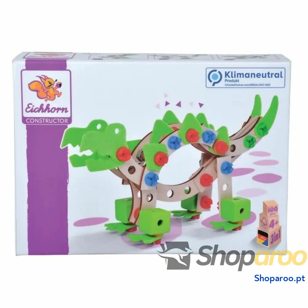 Jogo de Construção Eichhorn Multicolor 100 Peças