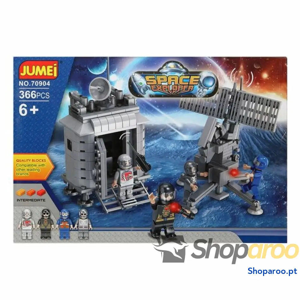Jogo de Construção + Figuras Space Explorer 119788 (366 pcs) Multicolor
