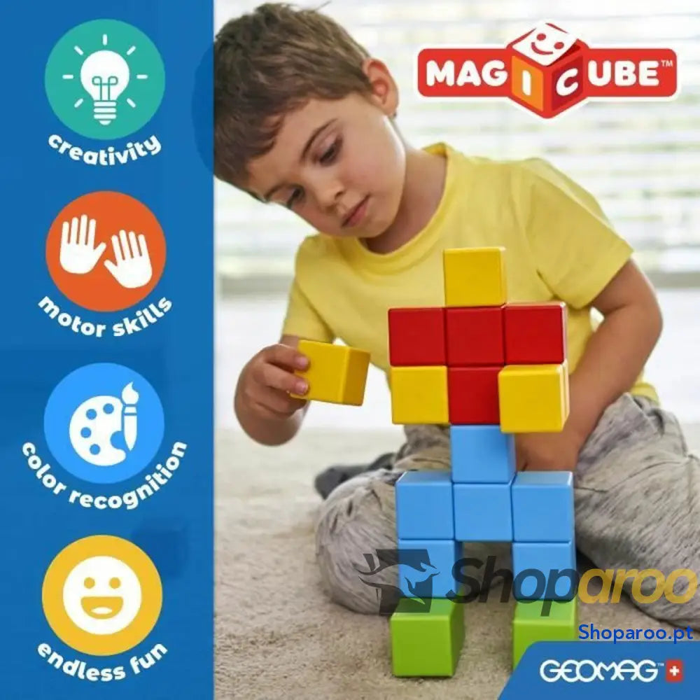 Jogo de Construção Geomag Magicube 061