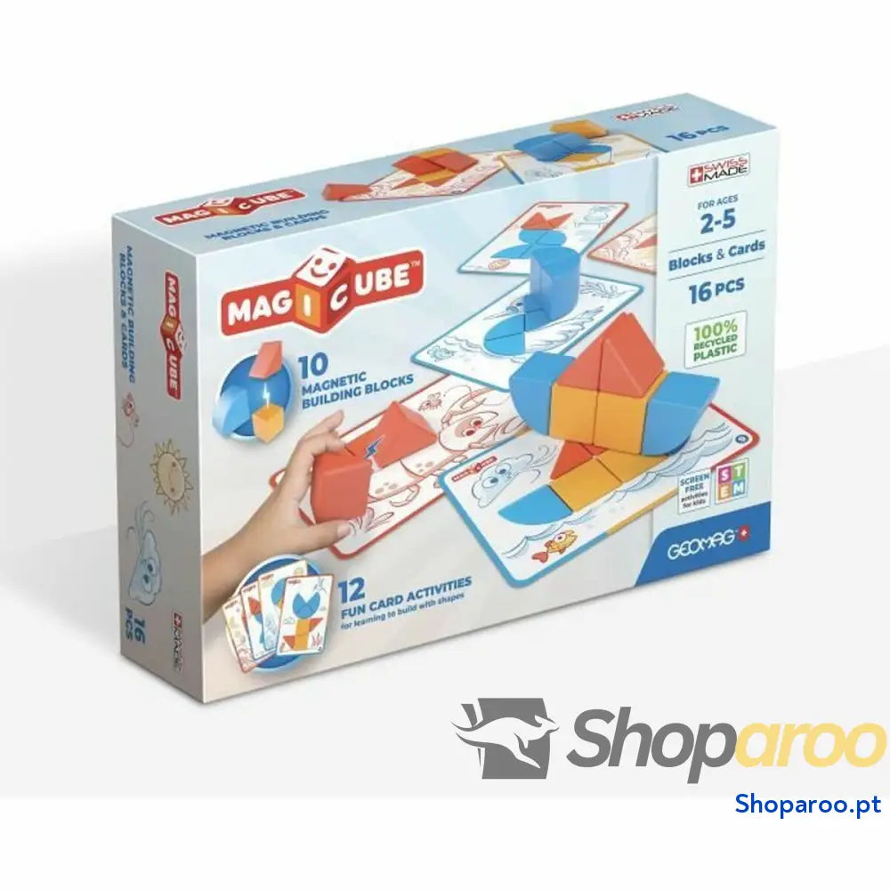 Jogo de Construção Geomag Magicube