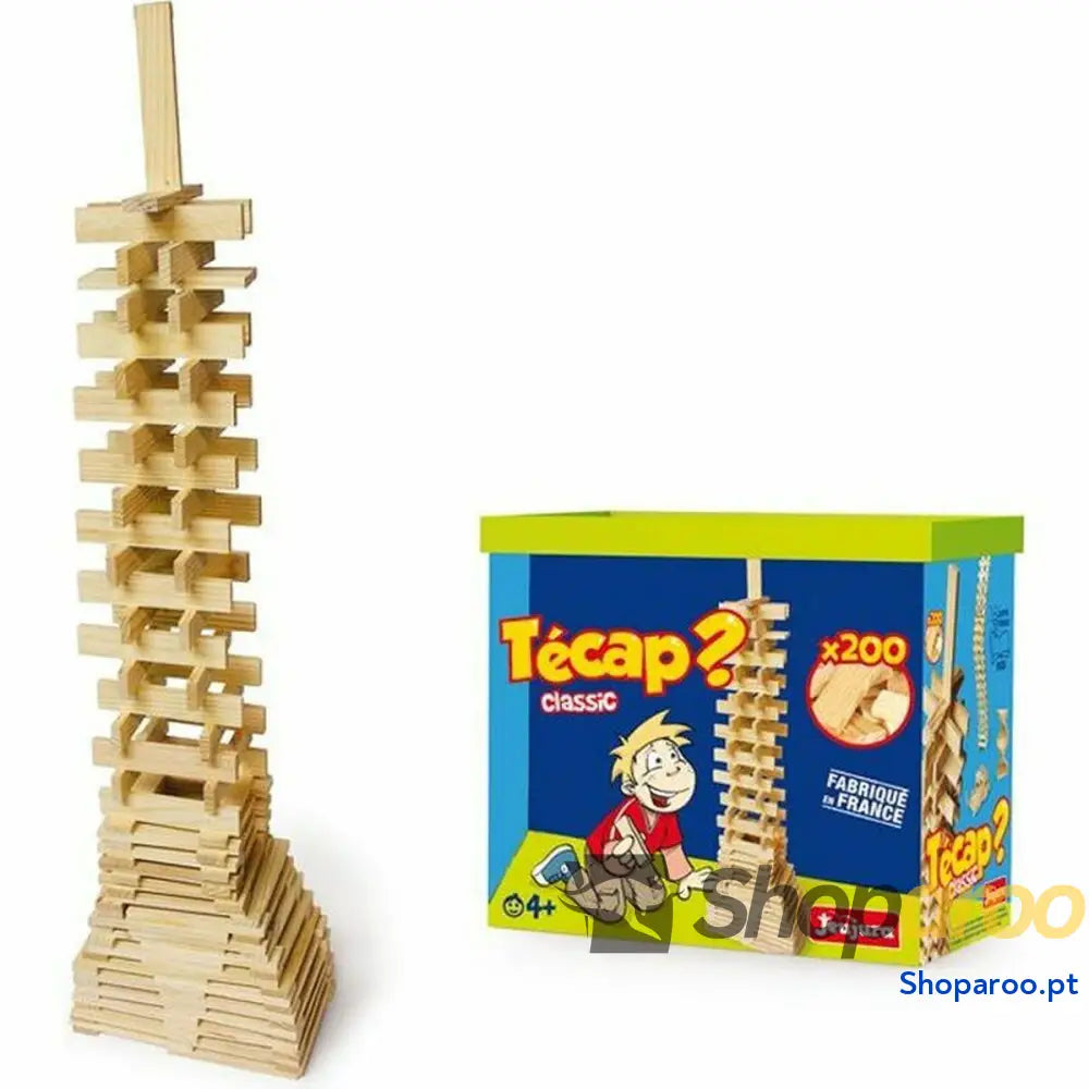 Jogo de Construção Jeujura Tecap? Classic 200 Peças