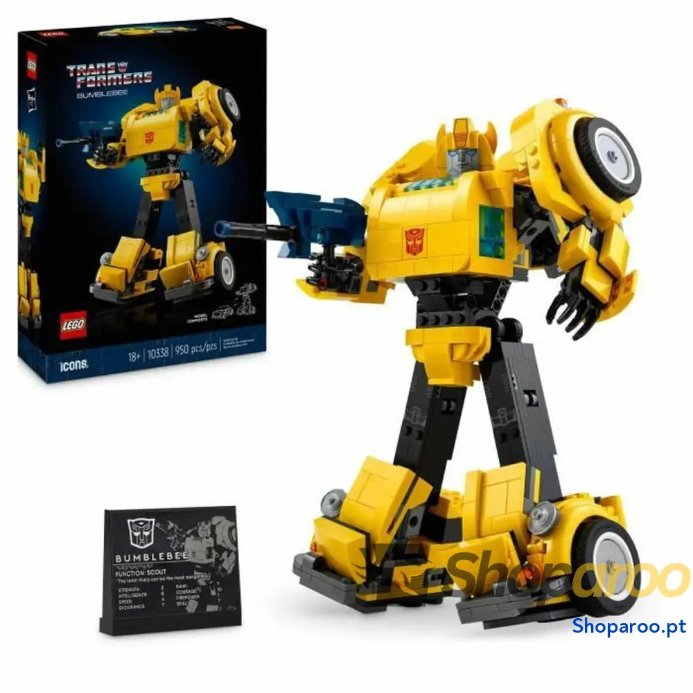 Jogo de Construção Lego 10338 Transformers Bumblebee Multicolor