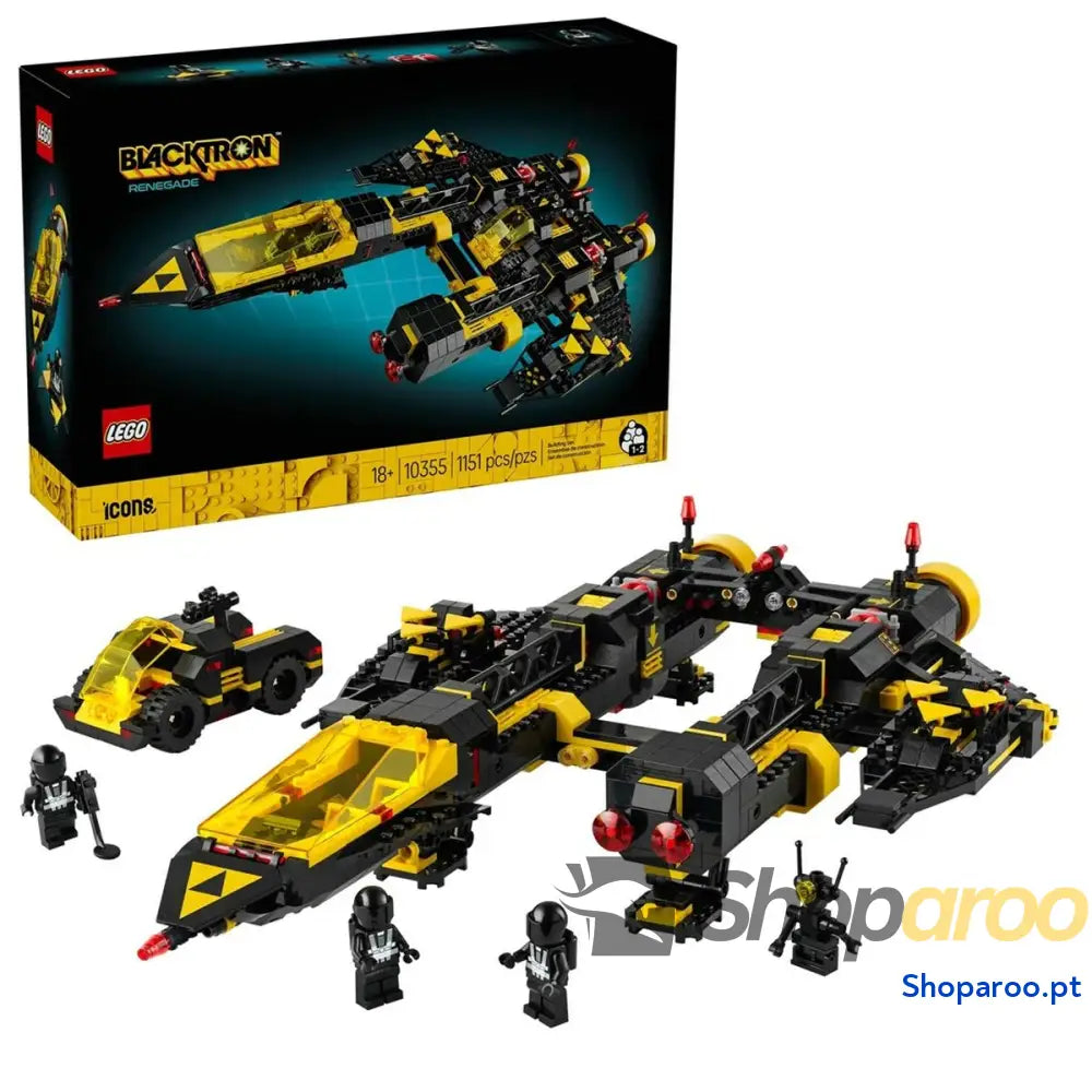 Jogo de Construção Lego 10355 Blacktron Renegade 1151 Peças