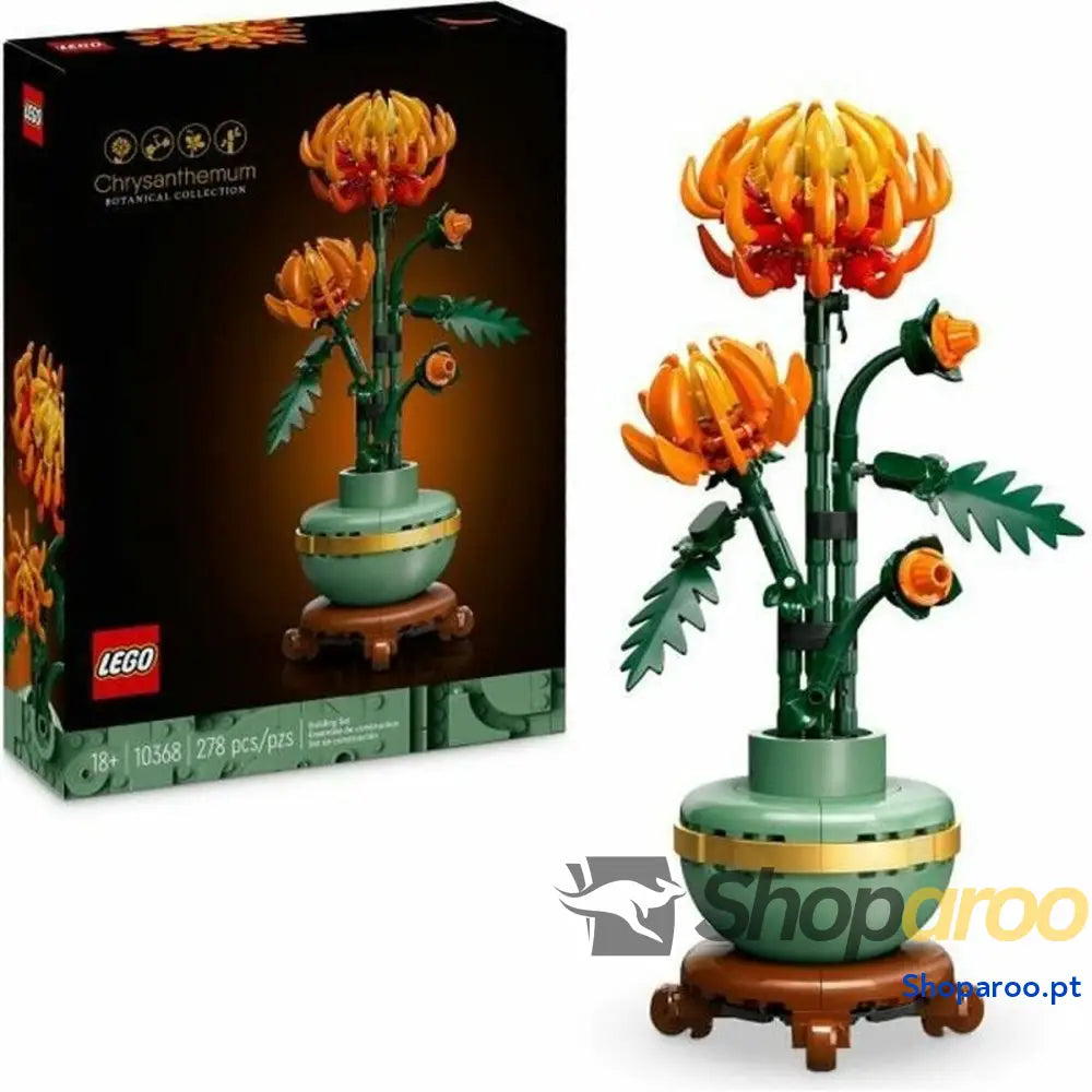 Jogo de Construção Lego 10368 Chrysanthemum Flower Arrangement Multicolor