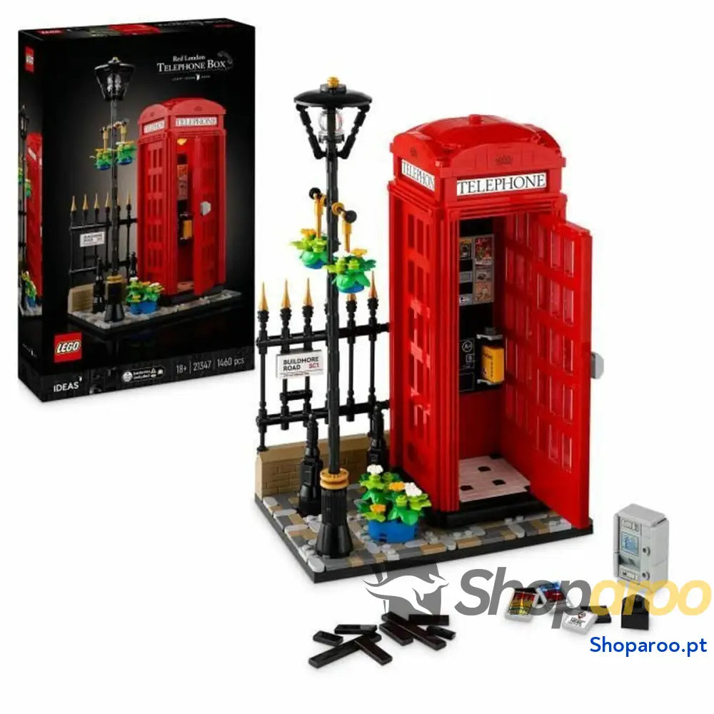 Jogo de Construção Lego 21347 London Telephone Booth 1460 Peças