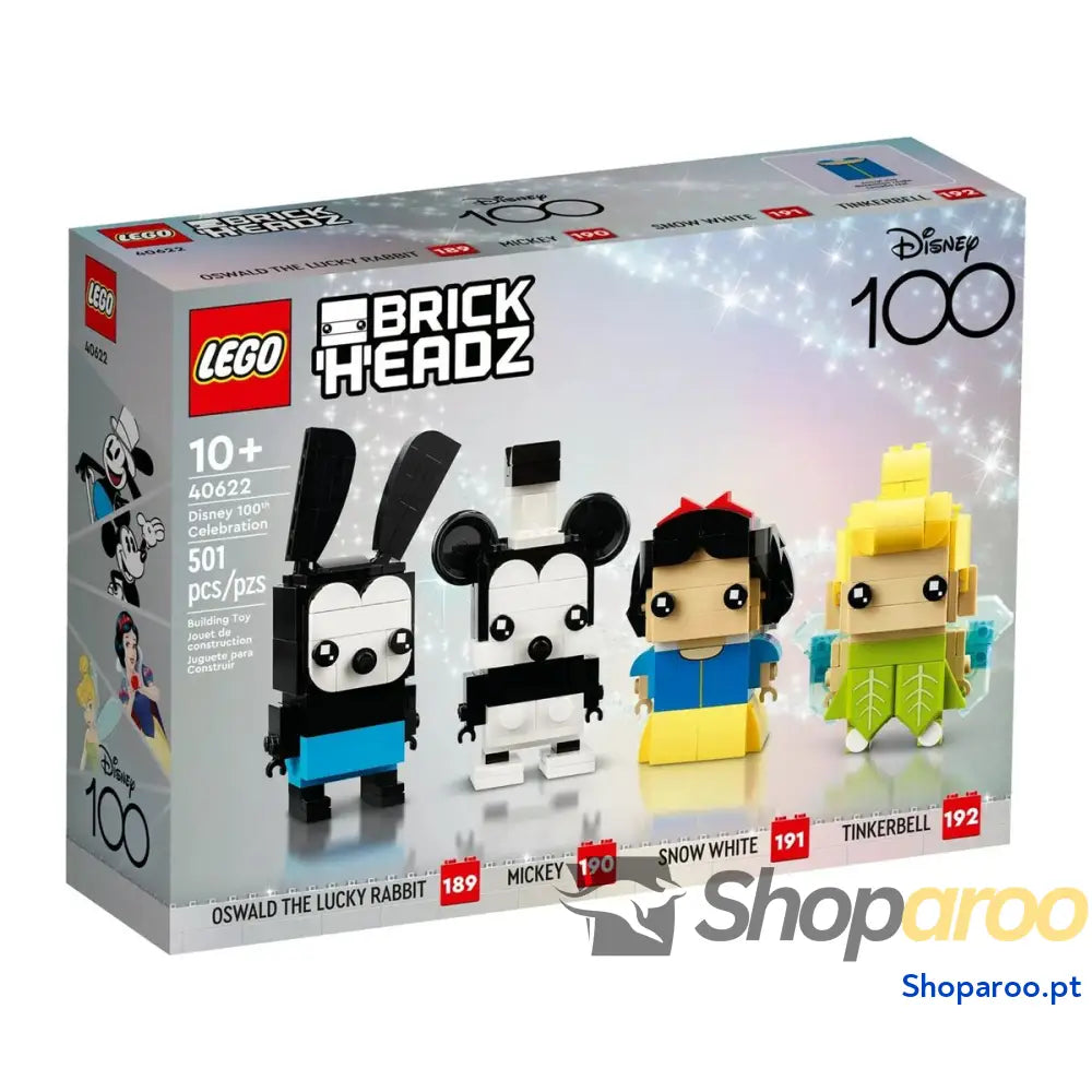 Jogo de Construção Lego 40622 Disney 100th Celebration 501 Peças