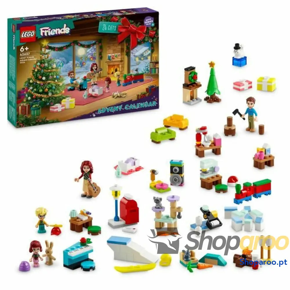 Jogo de Construção Lego 42637 Advent Calendar 2024 Gifts Before Christmas Multicolor