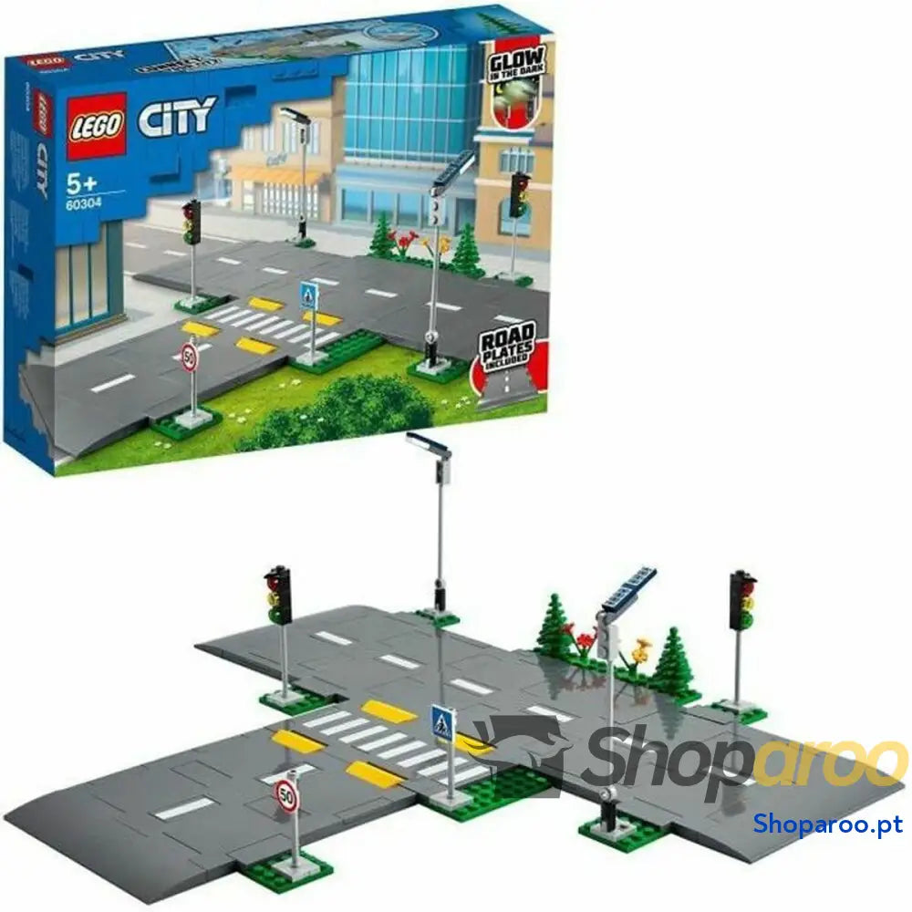 Jogo de Construção Lego 60304 Intersection Multicolor + 5 Anos 112 Peças