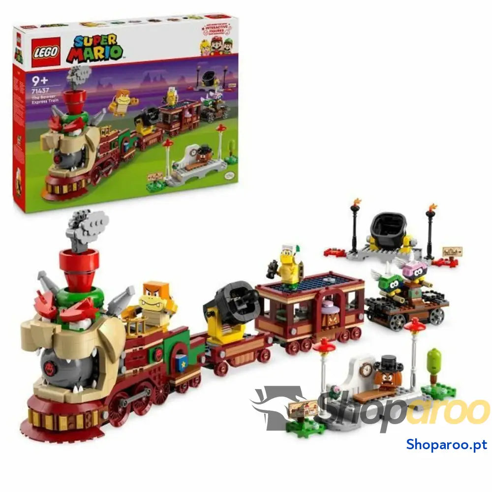 Jogo de Construção Lego 71437 Bowser's Express Train Multicolor 1392 Peças