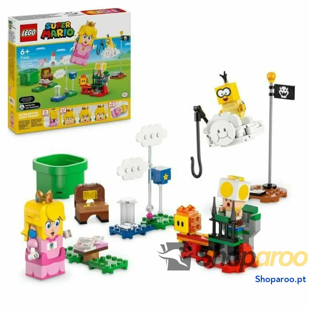 Jogo de Construção Lego 71441 LEGO Peach's Adventures Interactive Princess Toy Multicolor