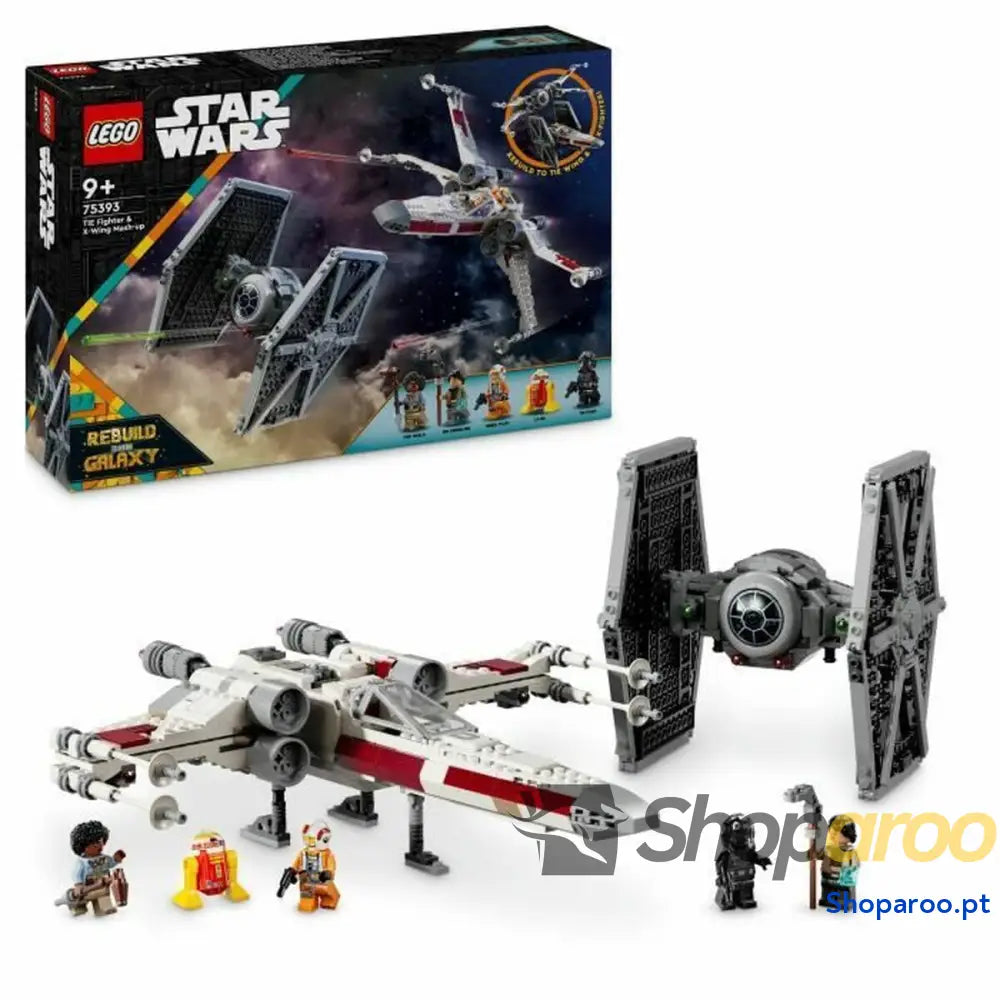 Jogo de Construção Lego 75393 TIE Fighter and X-Wing Combiner 1063 Peças