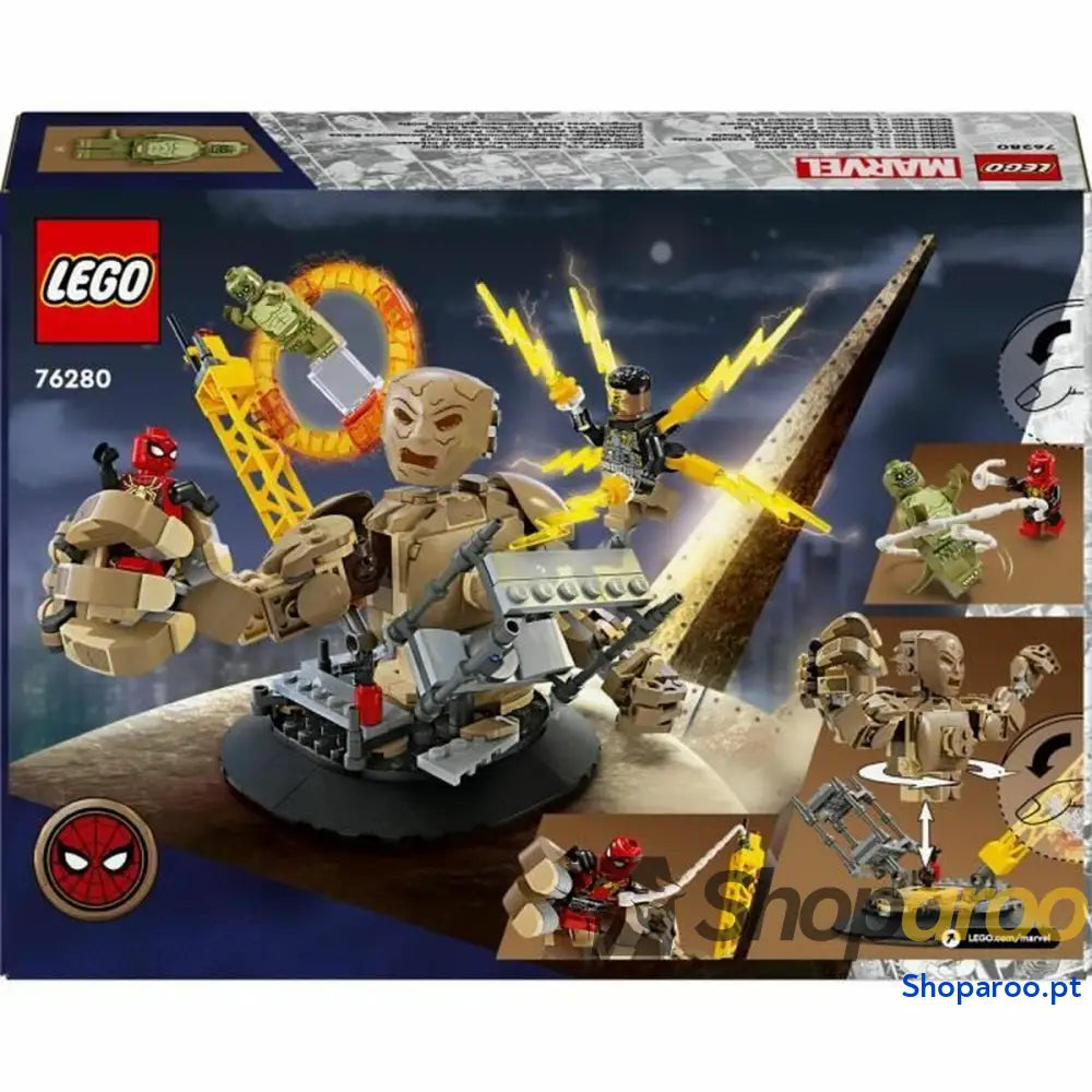 Jogo de Construção Lego 76280 Spiderman vs. Sandman: Final Battle Multicolor 347 Peças