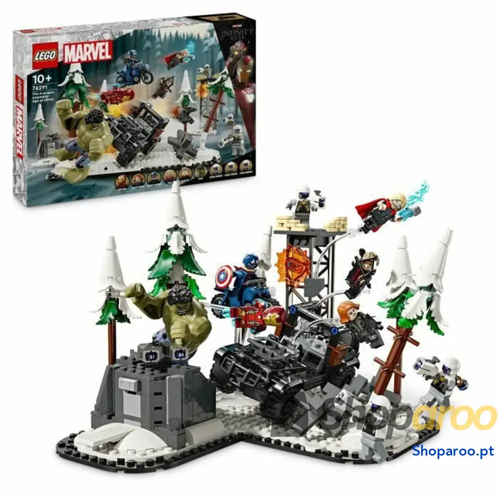 Jogo de Construção Lego 76291 Avengers Assemble: Age of Ultron 613 Peças