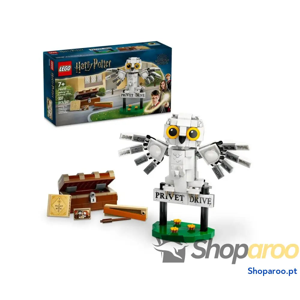 Jogo de Construção Lego 76425 Hedwig en Privet Drive Multicolor
