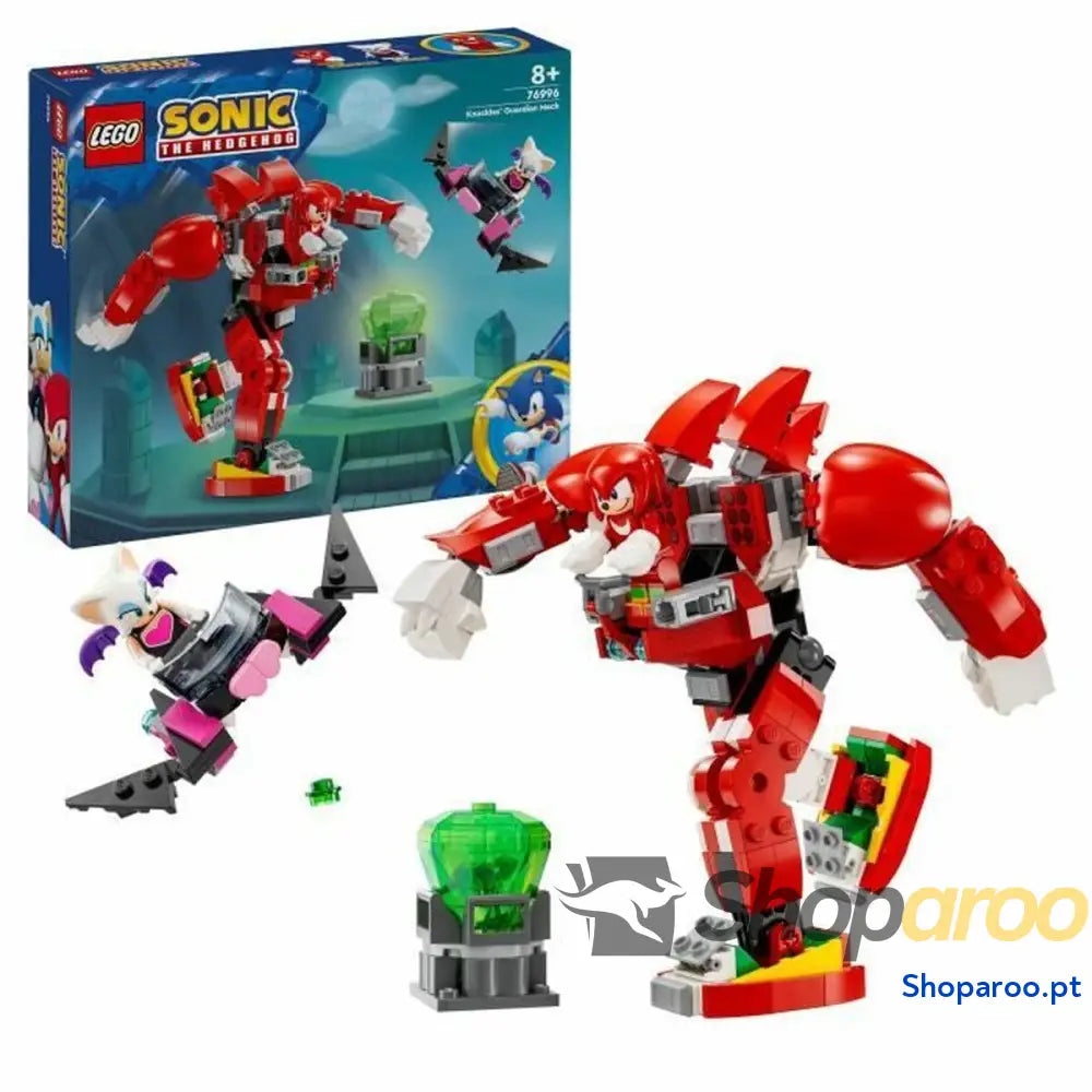 Jogo de Construção Lego 76996 Sonic The Hedgehog Knuckles' Robot Guardian Multicolor