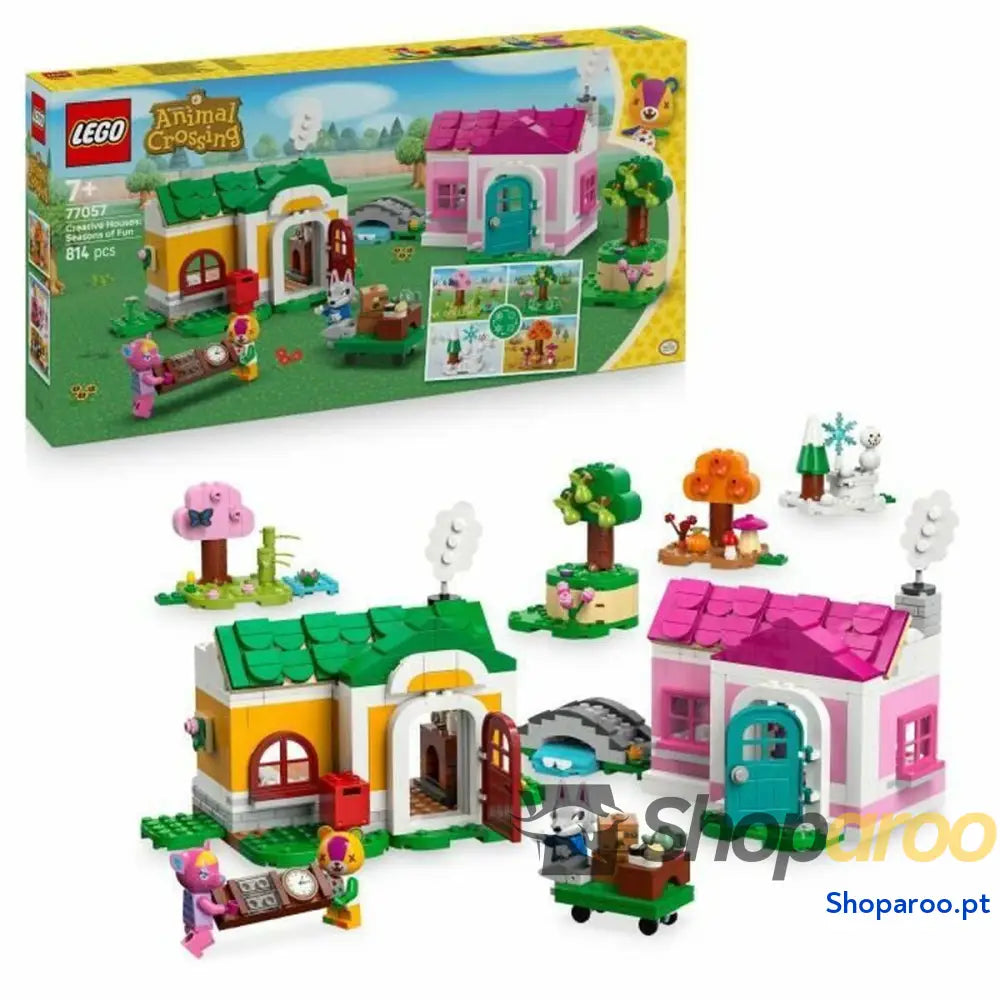 Jogo de Construção Lego 77057 Animal Crossing Seasons 814 Peças