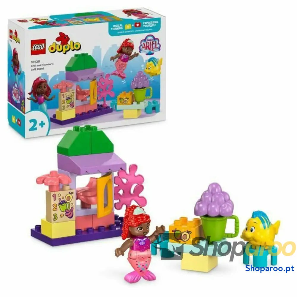 Jogo de Construção Lego Ariel and Flounder's Cafe Stand Multicolor