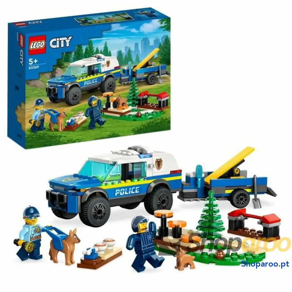 Jogo de Construção Lego City Police 60369 + 5 Anos Polícia 197 Peças