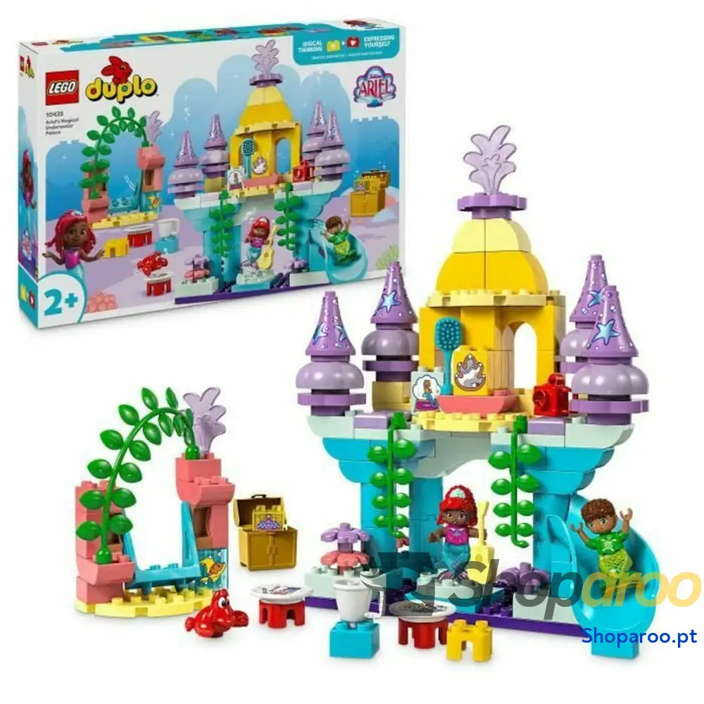 Jogo de Construção Lego Disney 10435 Ariel's Magical Underwater Palace Multicolor 116 Peças
