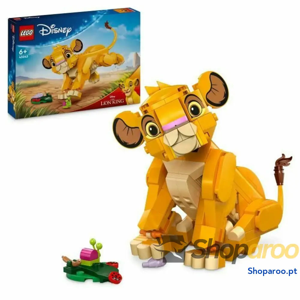 Jogo de Construção Lego Disney 43243 The Lion King - Simba Multicolor 222 Peças
