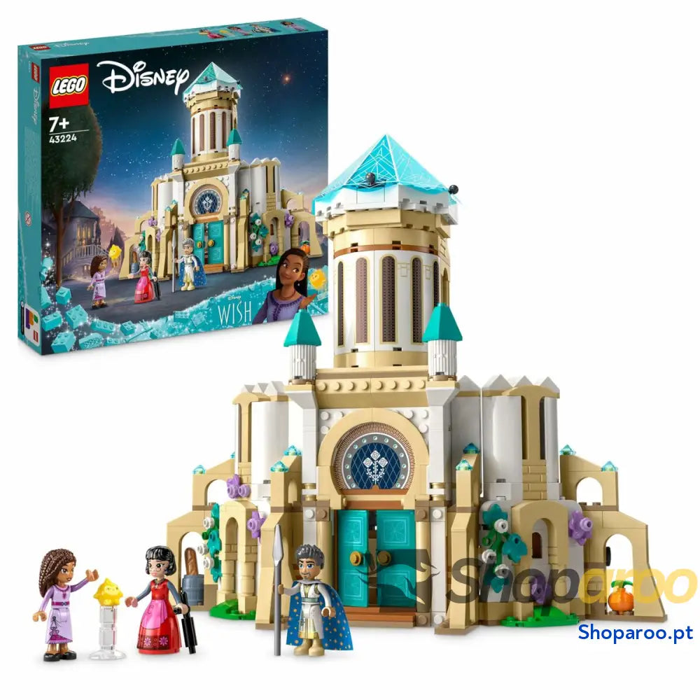 Jogo de Construção Lego Disney Wish 43224 King Magnifico's Castle 613 Peças
