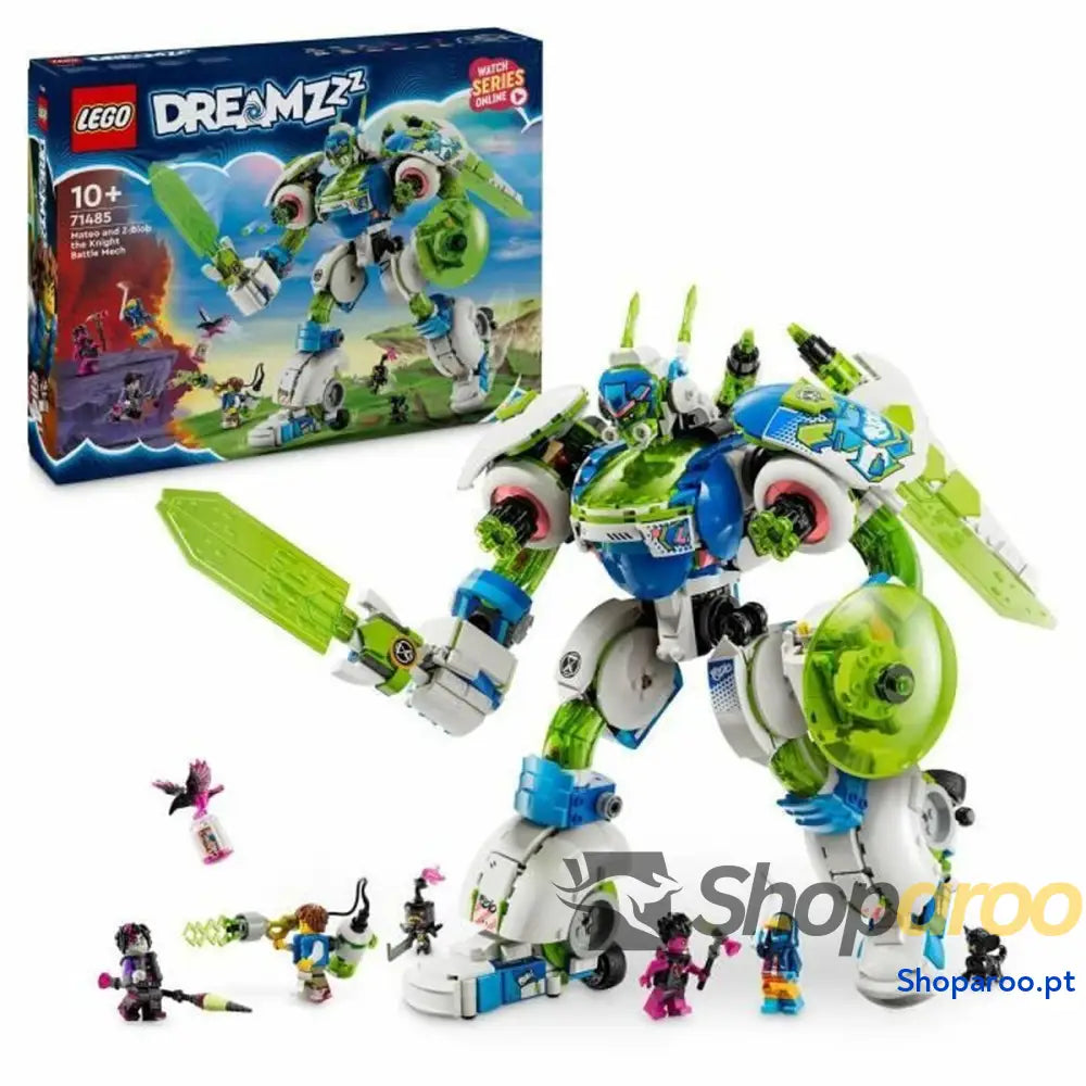 Jogo de Construção Lego DREAMZzz 71485 Mateo and Z-Blob, the Robot Knight 1333 Peças