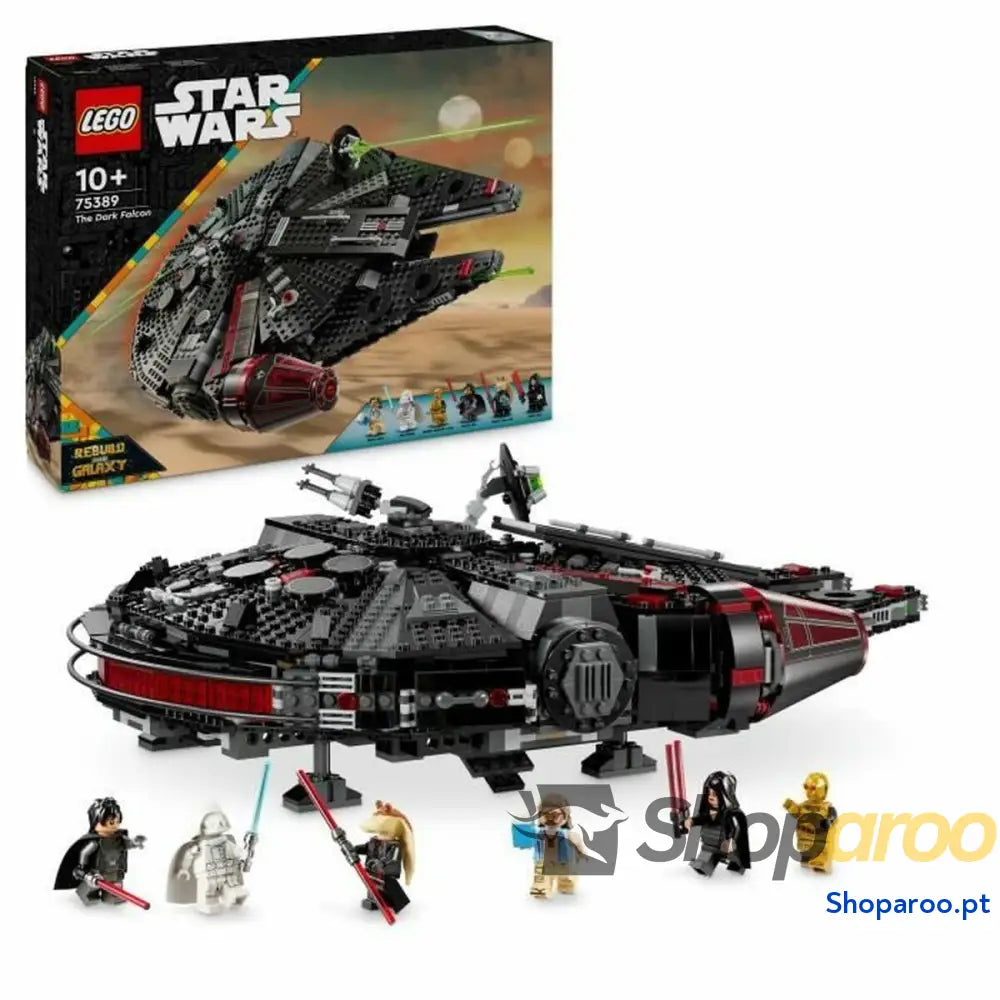 Jogo de Construção Lego El Halcón Oscuro Multicolor