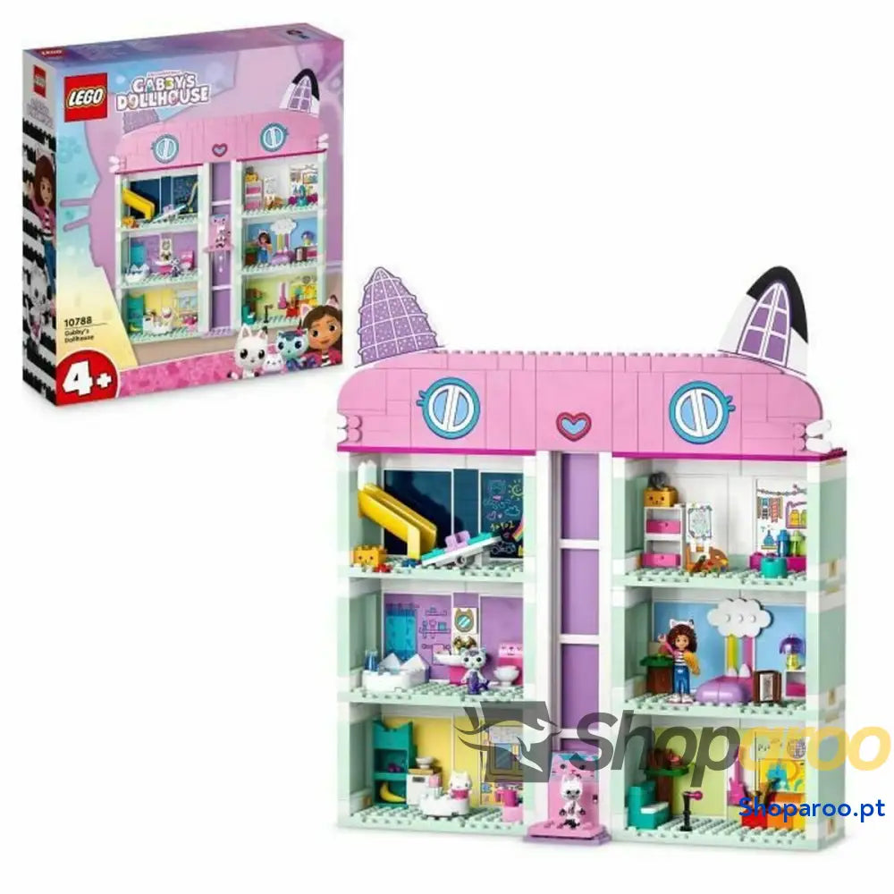 Jogo de Construção Lego Gabby's Dollhouse Multicolor