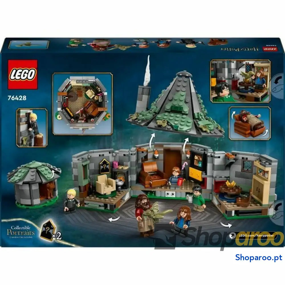 Jogo de Construção Lego Harry Potter 76428 Hagrid's Cabin: An Unexpected Visit Multicolor