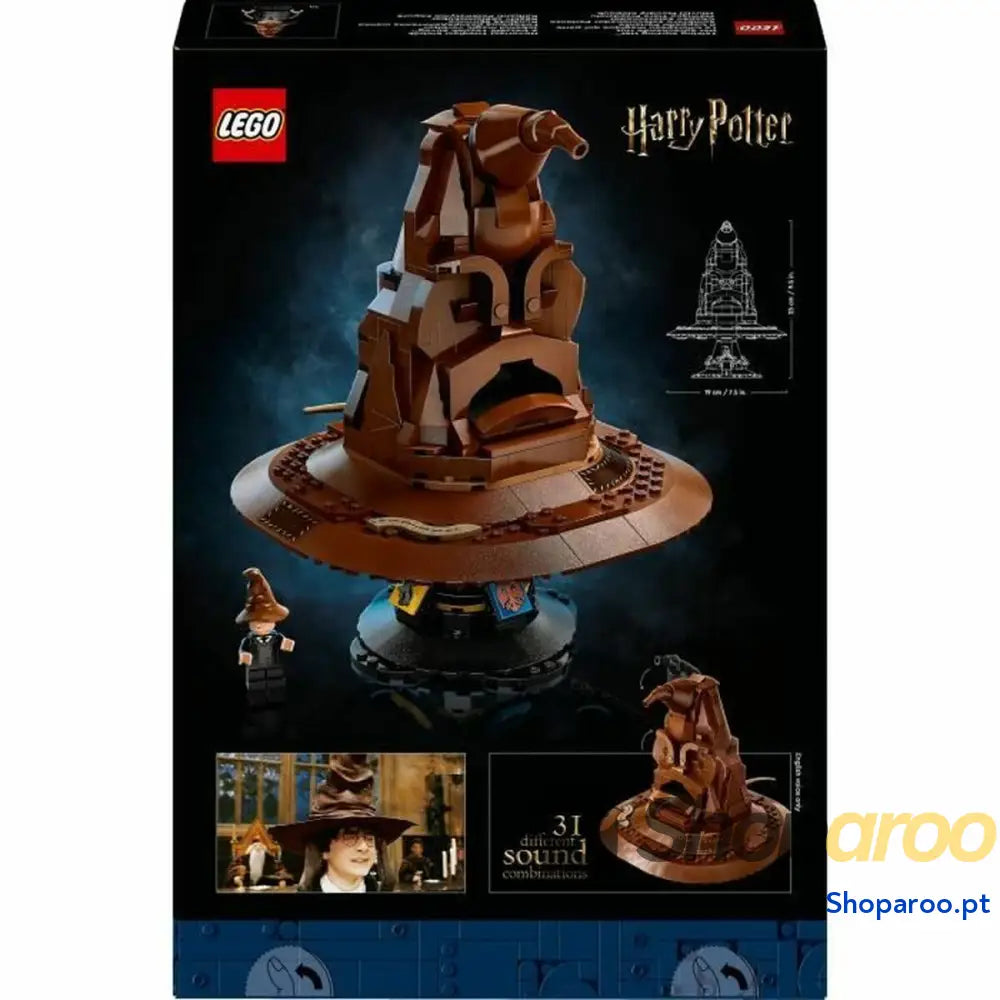 Jogo de Construção Lego Harry Potter 76429 The Sorting Hat that Talks Multicolor