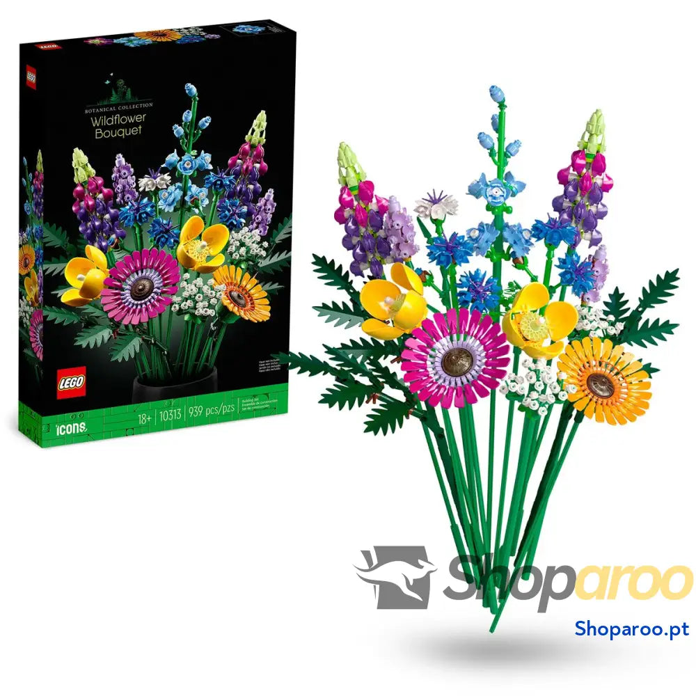 Jogo de Construção Lego Icons 10313 Bouquet of wild flowers 939 Peças