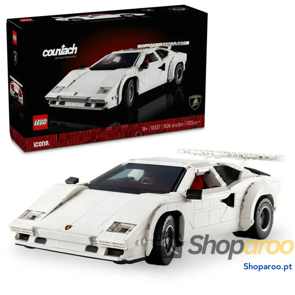 Jogo de Construção Lego ICONS 10337 Lamborghini Countach 5000 Quattrovalvole 1506 Peças