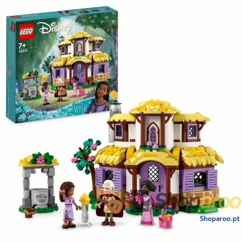 Jogo de Construção Lego isney Wish 43231 Asha’s Cottage Multicolor