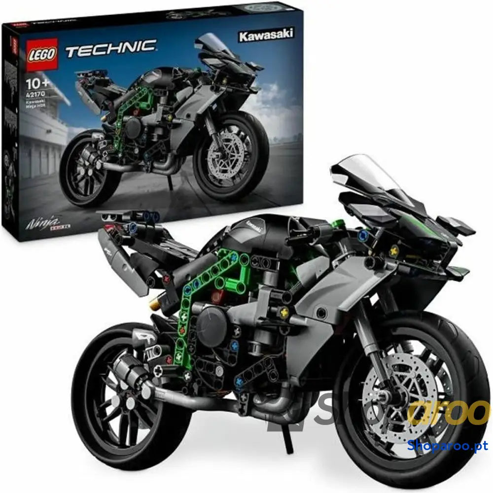 Jogo de Construção Lego Kawasaki Ninja H2R Multicolor