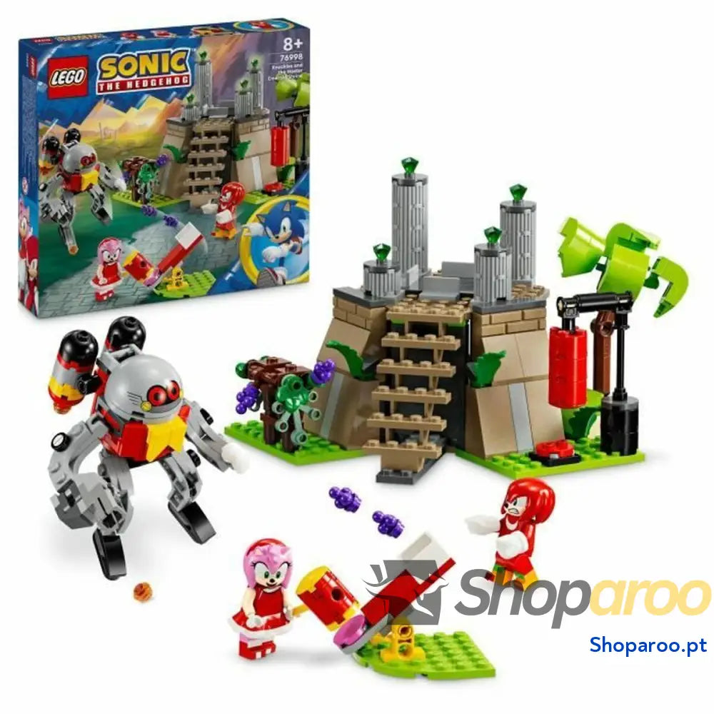 Jogo de Construção Lego Knuckles and the Master Emerald Sanctuary Gamer Set Multicolor