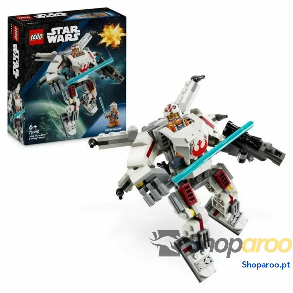 Jogo de Construção Lego Luke Skywalker's X-Wing Mech Multicolor