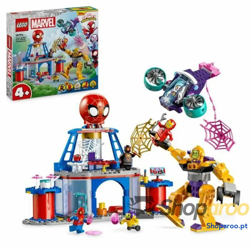 Jogo de Construção Lego Marvel Spidey and His Amazing Friends 10794 Team S Multicolor