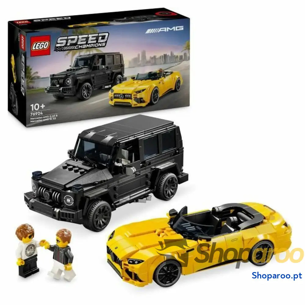 Jogo de Construção Lego Mercedes-AMG G 63 y Mercedes-AMG SL 63 Multicolor 808 Peças