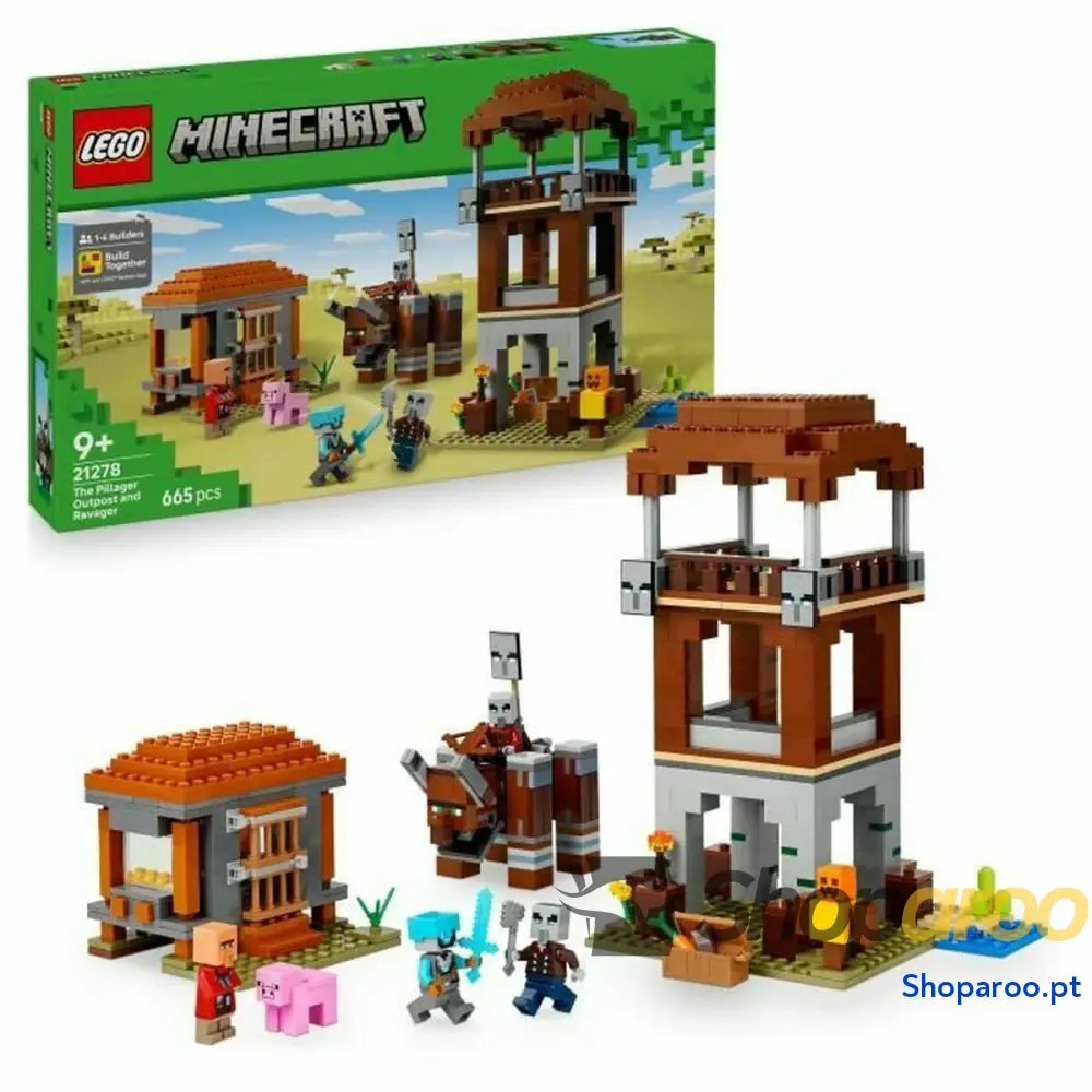 Jogo de Construção Lego Minecraft 21278