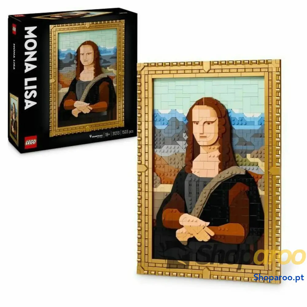 Jogo de Construção Lego Mona Lisa Multicolor