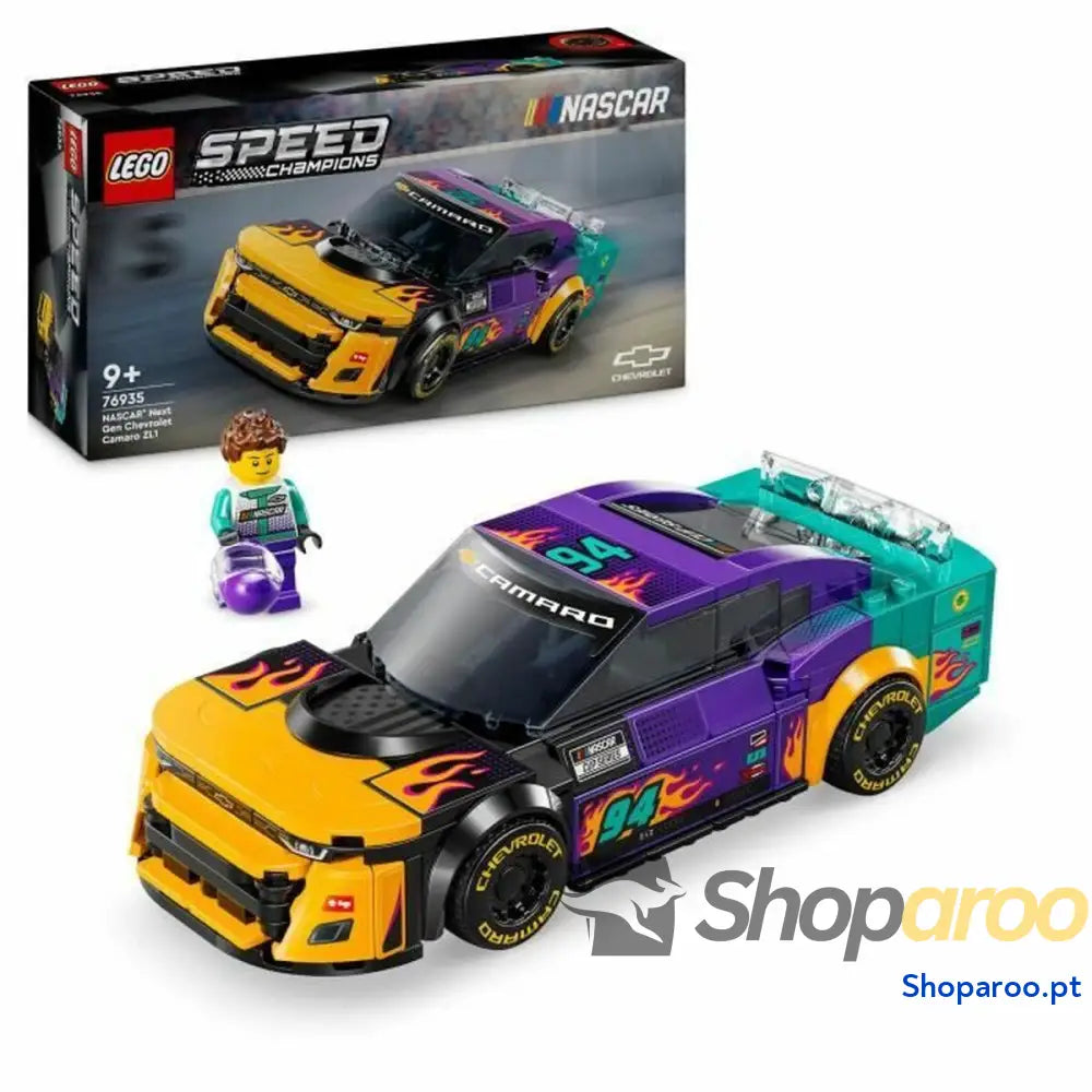 Jogo de Construção Lego NASCAR Next Gen Chevrolet Camaro ZL1 328 Peças
