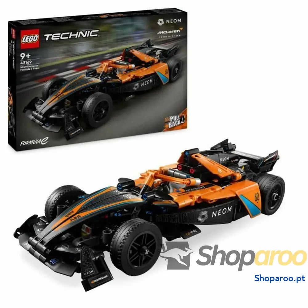 Jogo de Construção Lego technic 42169 NEOM McLaren Formula E Team Multicolor 452 Peças