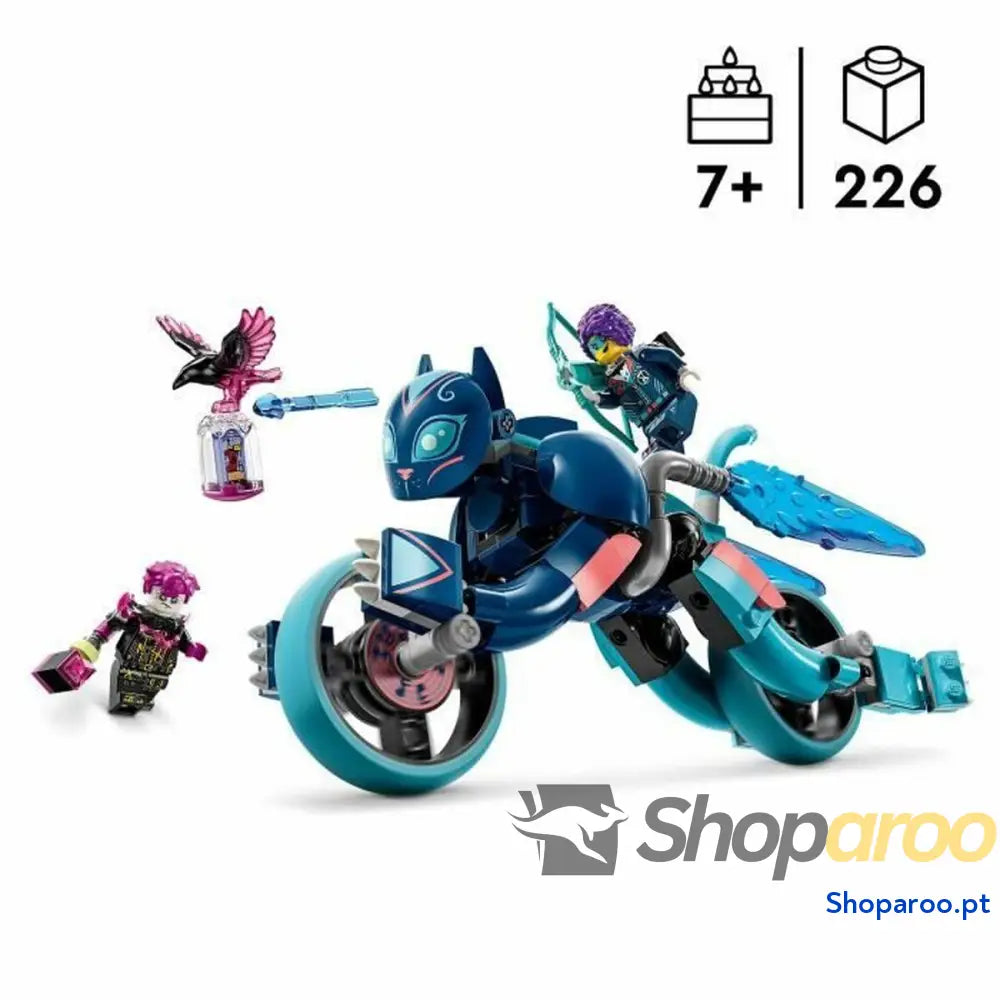 Jogo de Construção Lego Zoey’s Cat-Motorcycle Multicolor