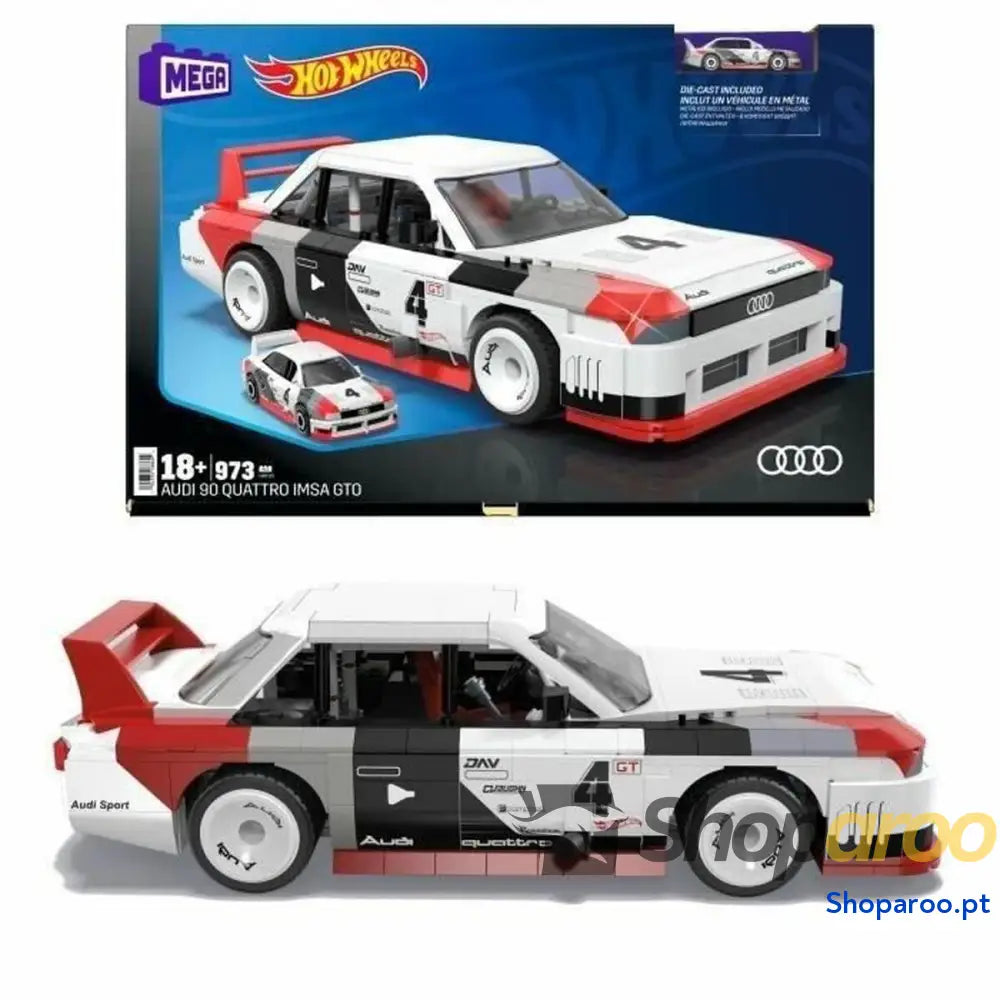 Jogo de Construção Megablocks HOT WHEELS COLLECTOR AUDI